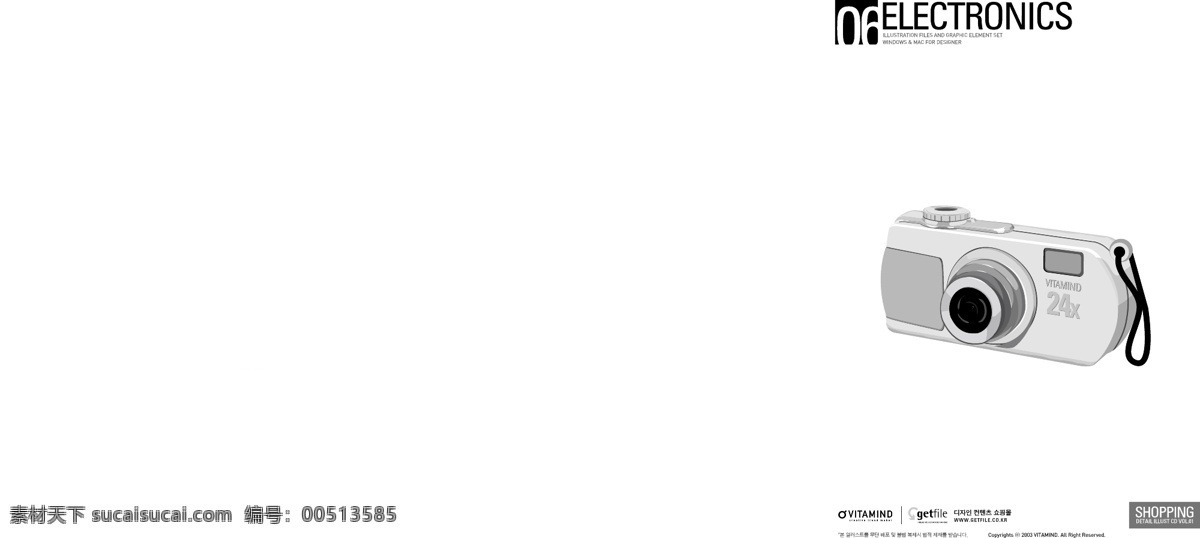 韩国 数码相机 矢量图 标签cdr 卡通cdr 卡通素材 女孩卡通图 男孩卡通图 其他矢量图