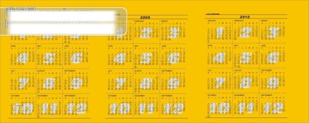2009 年 日历 2010 其他矢量图 实用素材 矢量素材 矢量图 2008 矢量素材集合