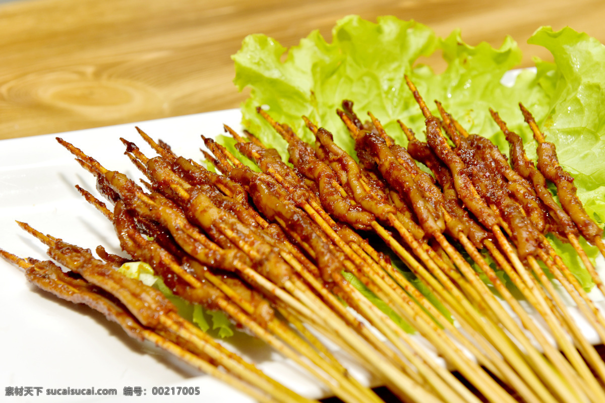 烤鸭肠 美食 烧烤 鸭肠 佳肴 餐饮美食 传统美食