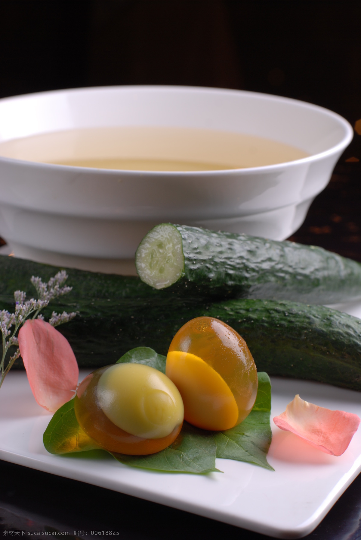 青瓜皮蛋汤 皮蛋汤 黄瓜皮蛋汤 汤 传统美食 餐饮美食