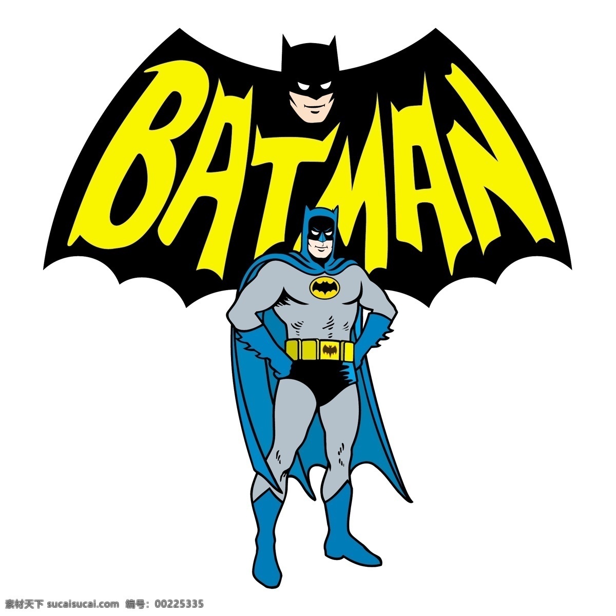 蝙蝠侠 batman 矢量卡通 明星偶像 矢量人物 矢量