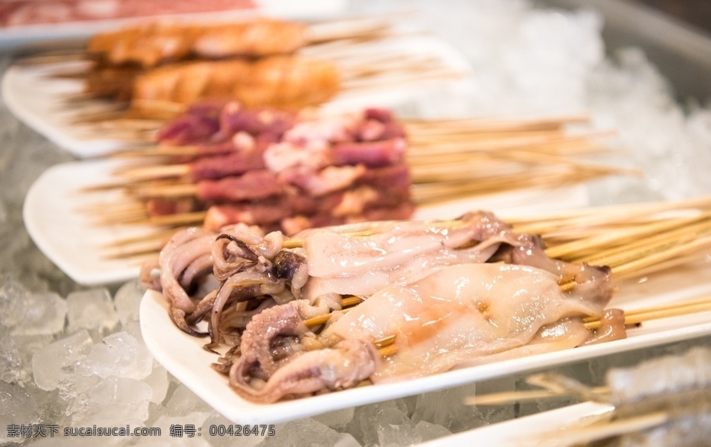 烧烤图片 海鲜 鱿鱼 烧烤 餐饮 自助 餐饮美食