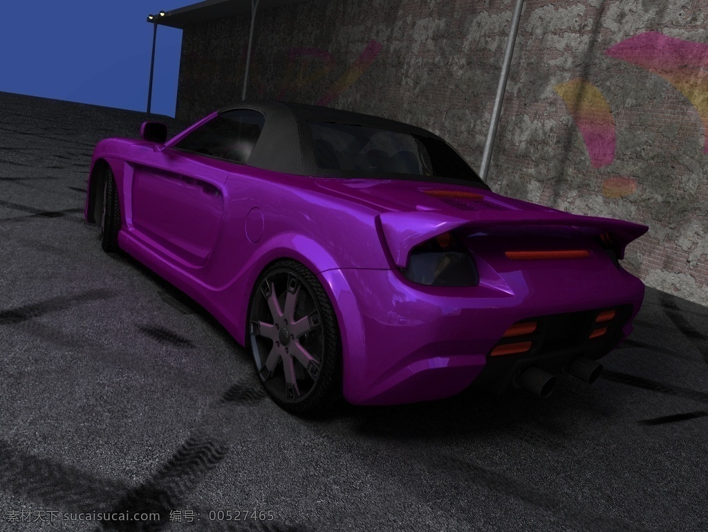 mk3 丰田 mr2 汽车 3d模型素材 其他3d模型