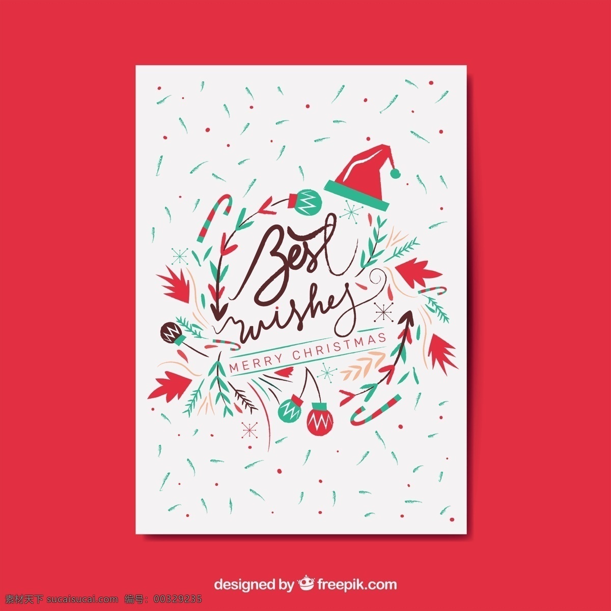 手绘 圣诞卡 抽象 风格 圣诞节 抽象的 一方面 卡片 圣诞快乐 冬天 快乐 圣诞 庆祝 节日 绘画 节日快乐 贺卡 问候 得出 季节 红色