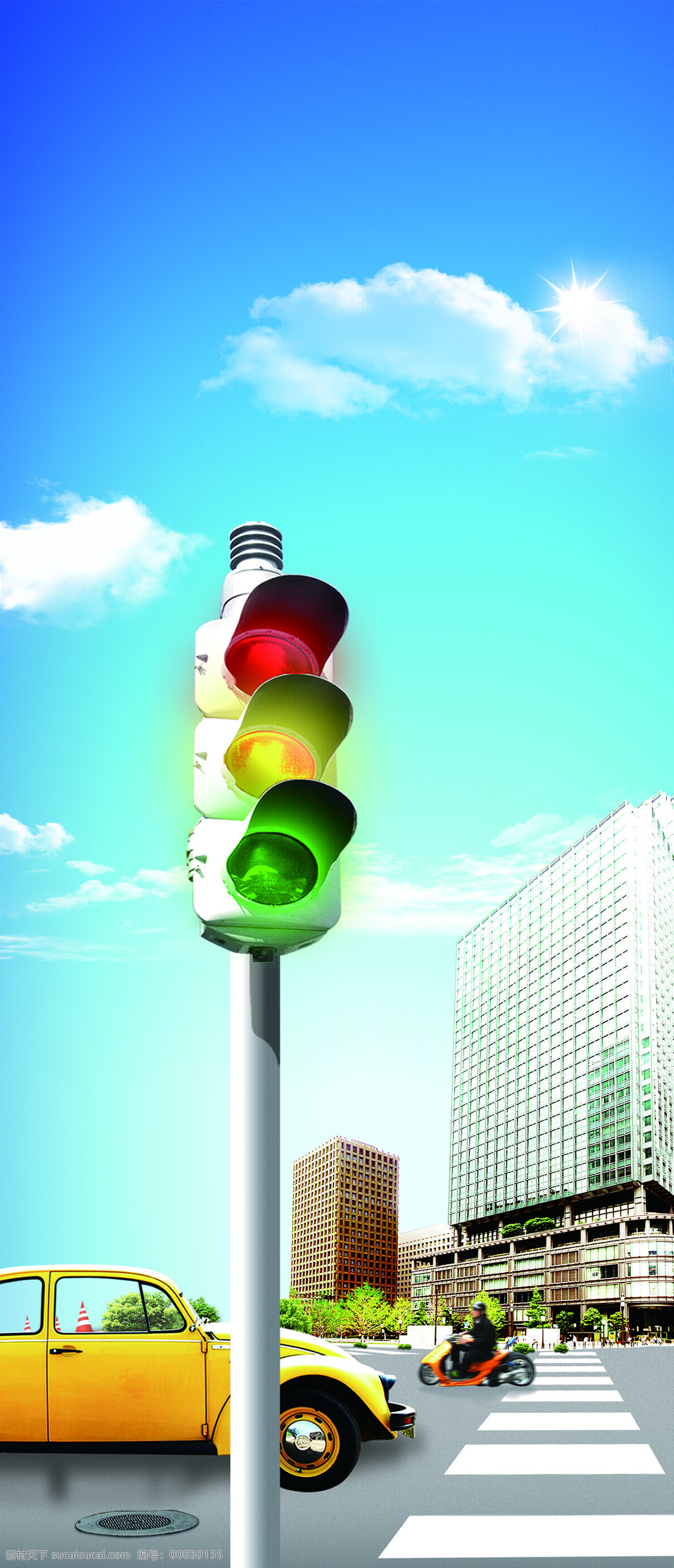 交通信号灯 背景 交通 底纹 信号灯 汽车 现代科技 交通工具