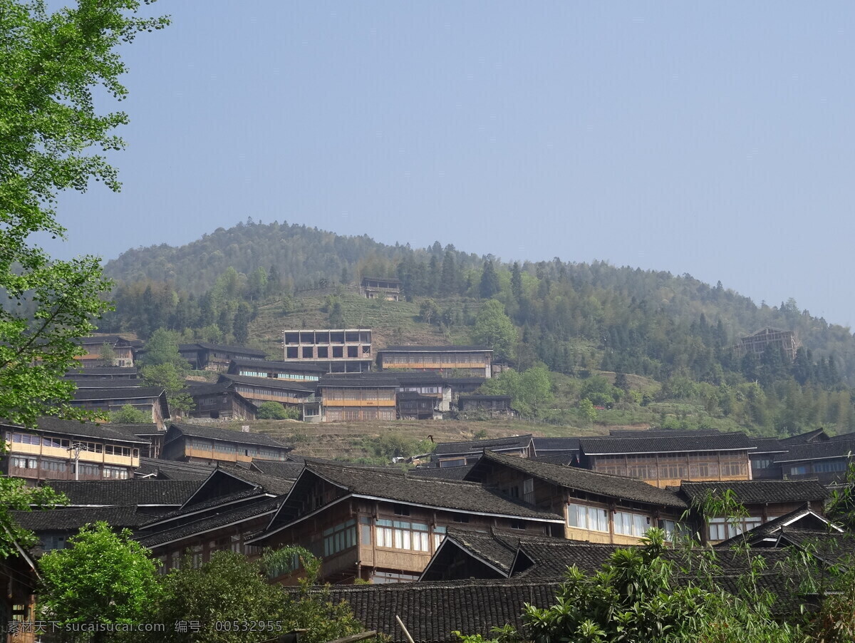 龙胜 古 壮 寨 风光 风景 田园风光 少数民族 壮族 壮寨 旅游 自然景观