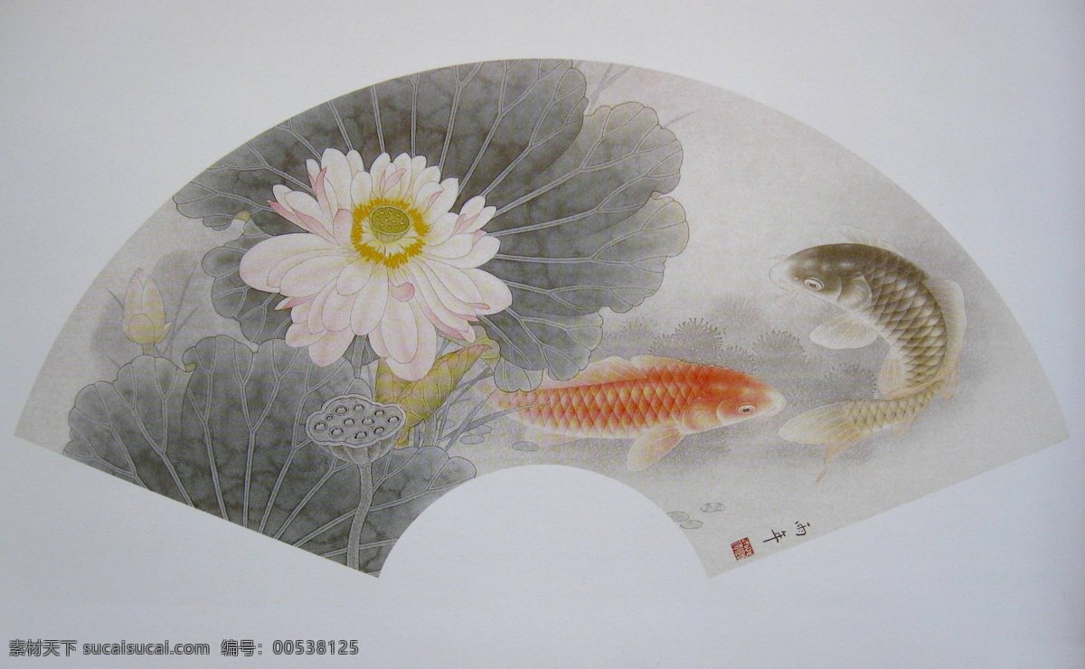 池塘 动物 风景画 工笔荷花 工笔画 国画 荷花 荷叶 工笔 设计素材 模板下载 中国画 工笔彩墨画 彩墨工笔画 大师作品 植物 鲤鱼 莲藕 绘画书法 文化艺术 家居装饰素材 山水风景画