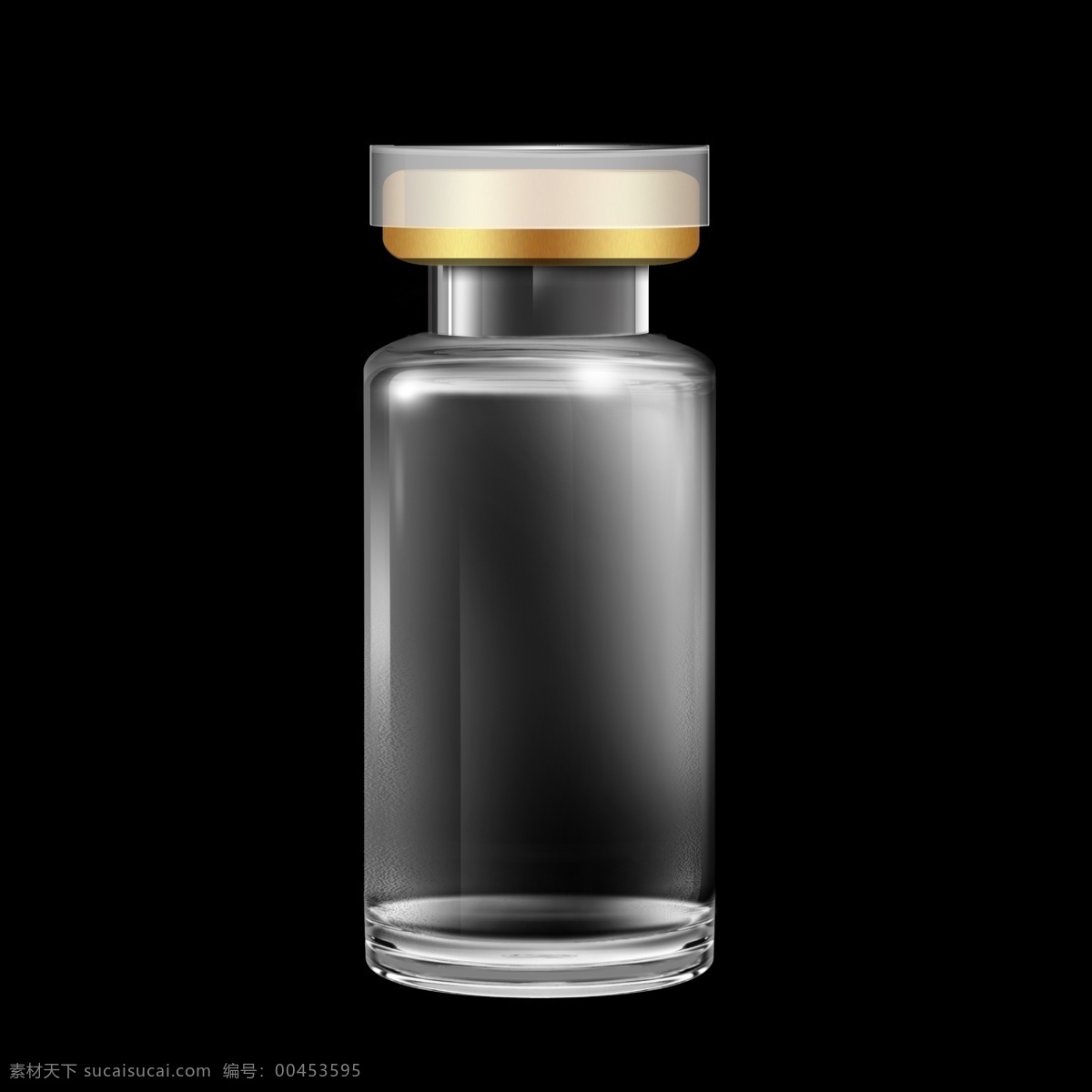 药瓶 玻璃瓶 瓶子 黑色