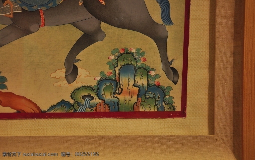 唐卡 传统 中国元素 昭君出塞 传统文化 艺术 文化艺术