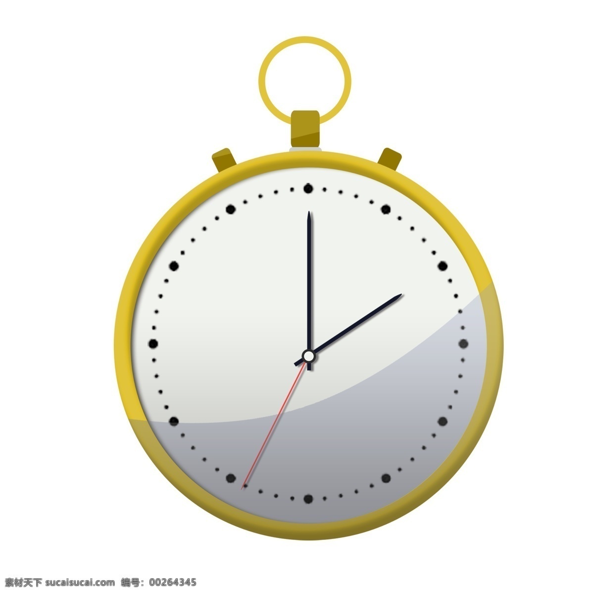 老 怀表 钟表 机械 插画 时钟 数字钟 天文钟电子钟 计时器 机械表 黄色 时间钟表
