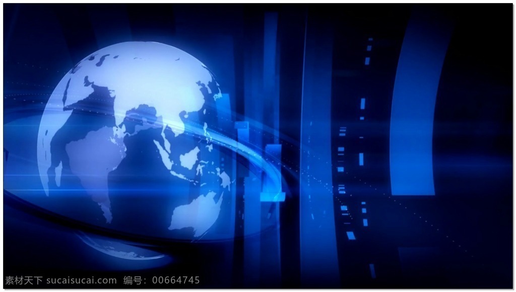 蓝色 球体 视频 高清视频素材 视频素材 动态视频素材 树枝