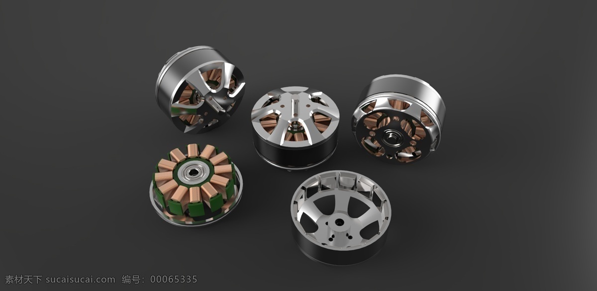 老虎 mn 无 刷 电机 虎 直升机 tmotor 飞行器 multirotor 无刷 贝尔 定子 3d模型素材 建筑模型
