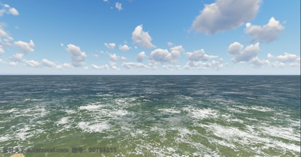 海滩 大海 海岸 滩头 海浪 海风 浪花 云彩 风浪 海水 海日 海平面 海洋 多媒体 实拍视频 自然风光 mp4
