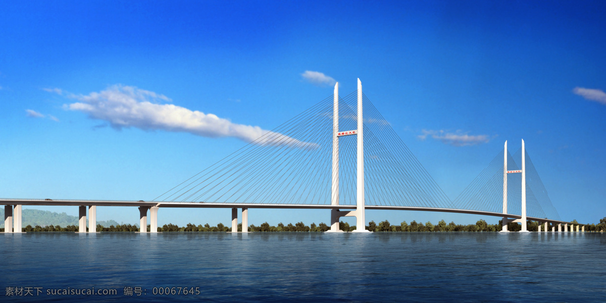 新 鸭绿江大桥 效果图 新鸭绿江大桥 建筑设计 环境设计