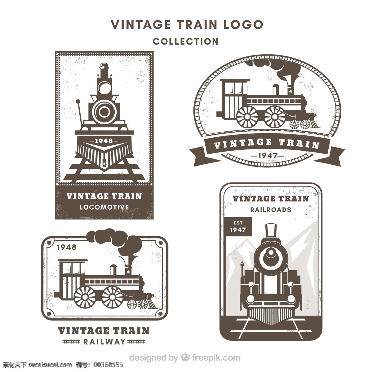 复古 风格 列车 标志 古董 商务 旅行 线路 标签 复古标志 火车 企业 公司 企业形象 品牌 现代 速度 运输 机器 符号 身份