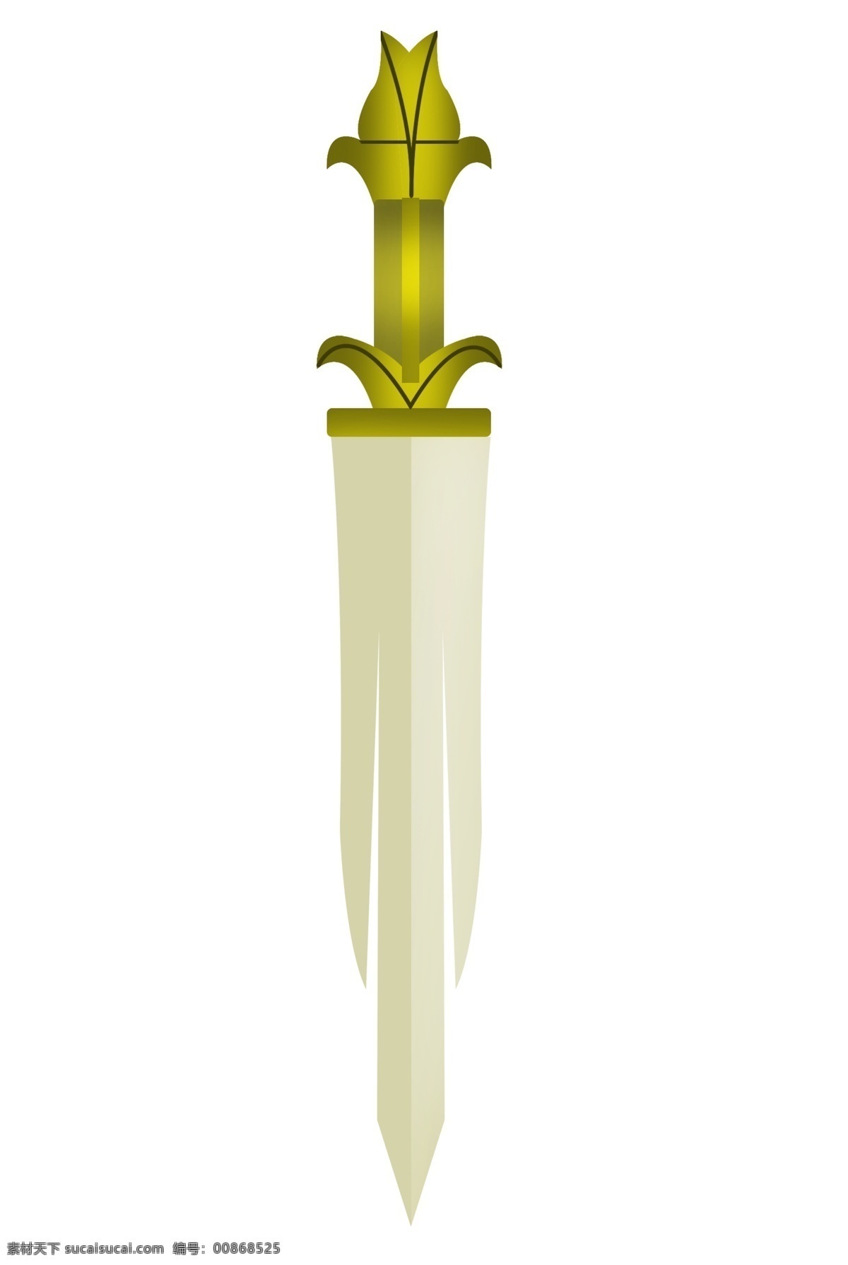 绿色 宝剑 卡通 插画 绿色的宝剑 卡通插画 击剑插画 青铜宝剑 宝剑玩具 剑术 好看的宝剑