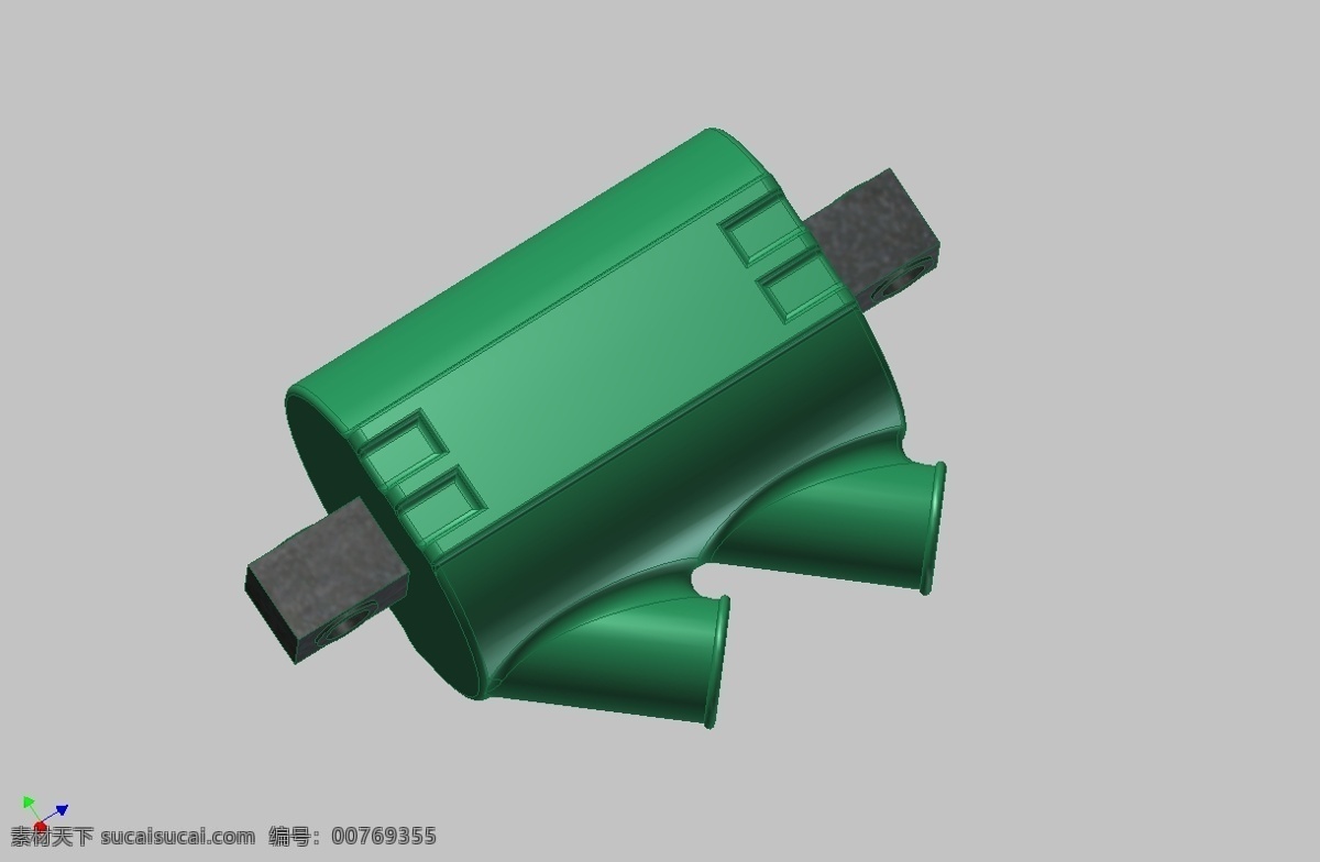 点火线圈 摩托车 3d模型素材 其他3d模型