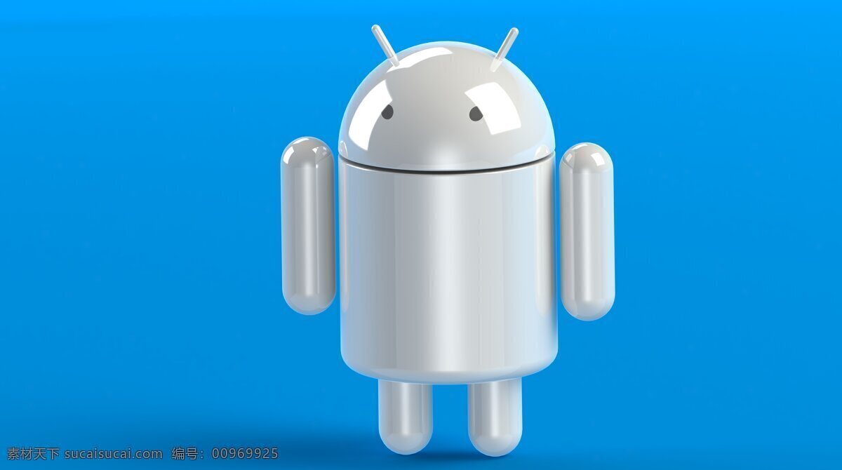 安卓免费下载 电池 机器人 手机 谷 歌 android 机械人 博格 徒劳 3d模型素材 其他3d模型