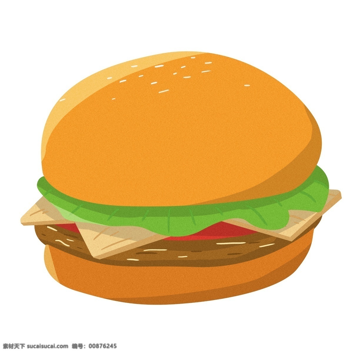 美味 香辣 汉堡 插图 食物 肯德基 快餐 汉堡插图 汉堡包 美味香辣汉堡 美味鸡腿汉堡