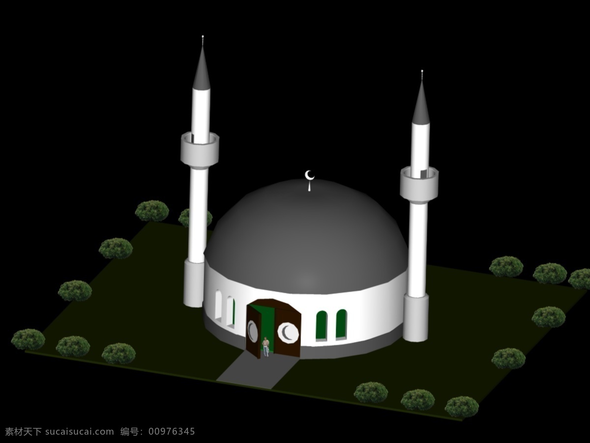 清真寺 3d模型素材 其他3d模型