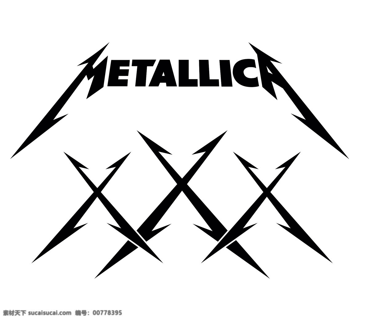 metallica 矢量标志下载 免费矢量标识 商标 品牌标识 标识 矢量 免费 品牌 公司 白色