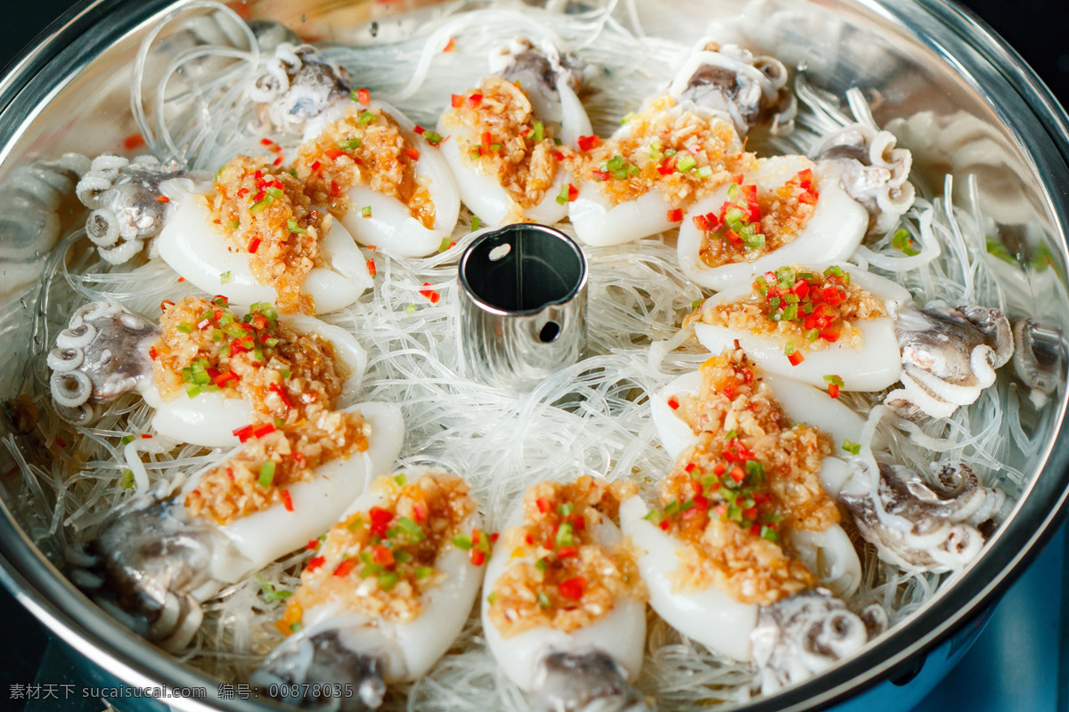 蒜香鱿鱼 粉丝鱿鱼 干锅鱿鱼 美食摄影 餐饮 鱿鱼火锅 经典美味 餐饮美食 传统美食