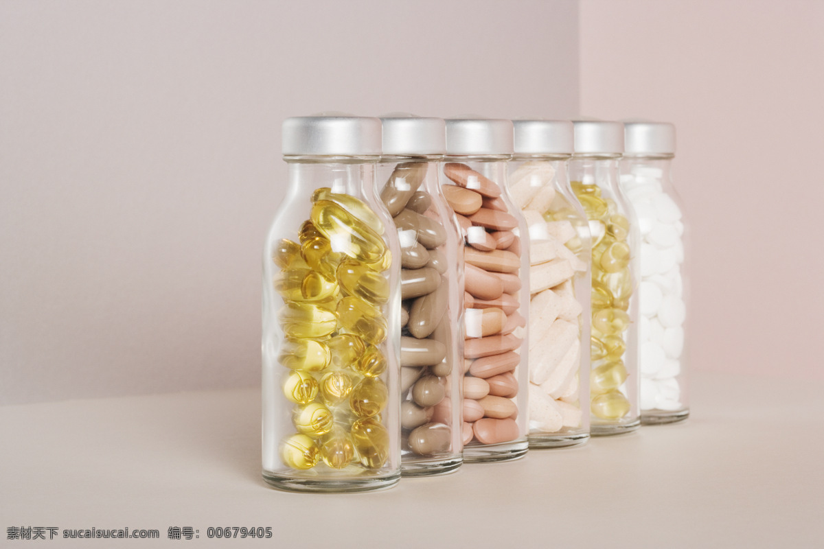 玻璃 瓶子 内 胶囊 玻璃瓶子 药片 医疗 健康 医疗护理 现代科技