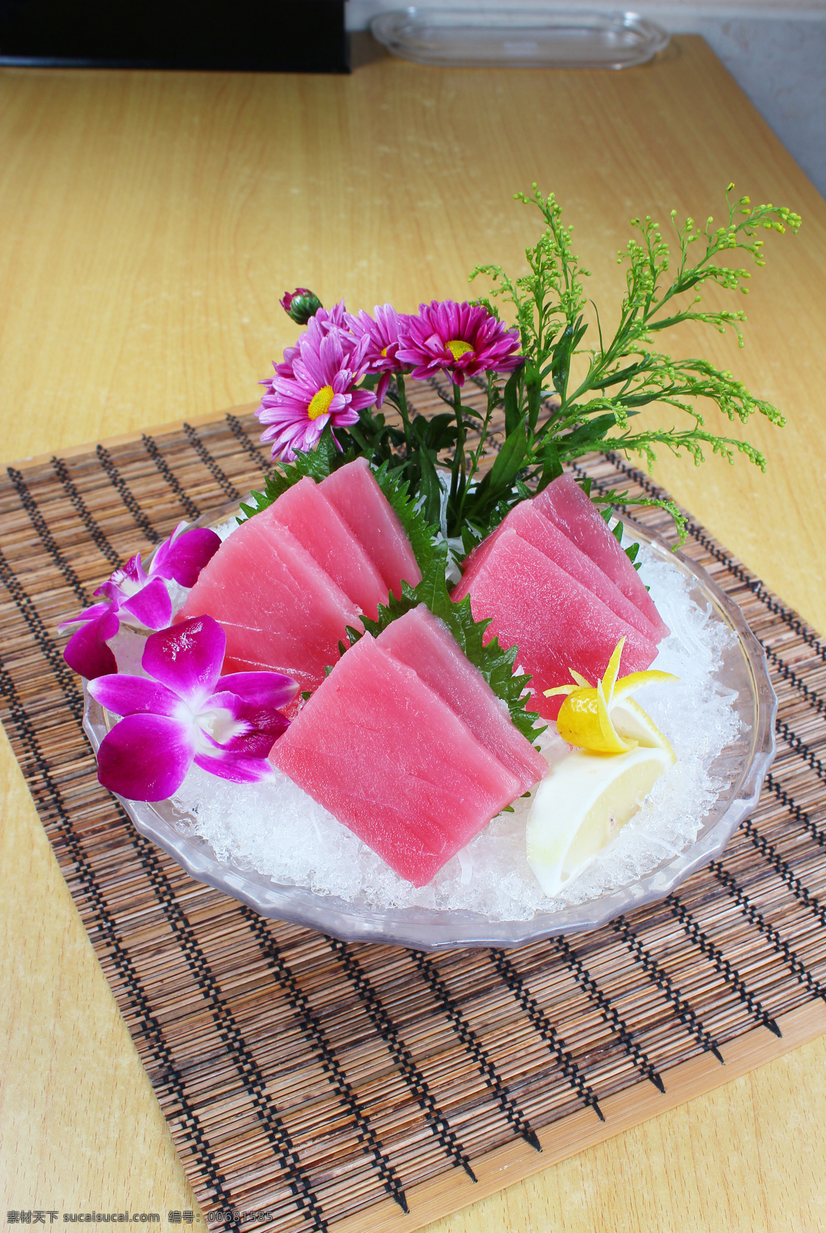 金枪鱼刺身 寿司 日本料理 刺身 拼盘 餐饮美食