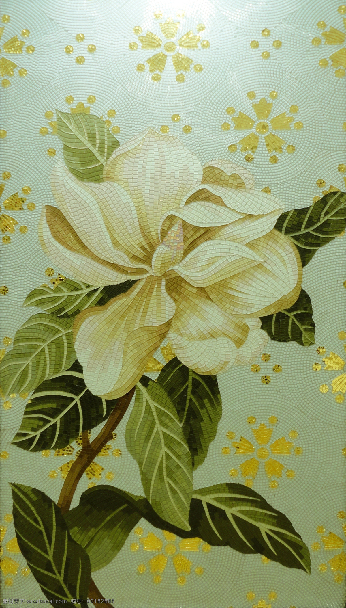 马赛克花朵 花 马赛克 马赛克剪画 壁画 艺术 欧式 装饰 玻璃马赛克 绘画书法 文化艺术