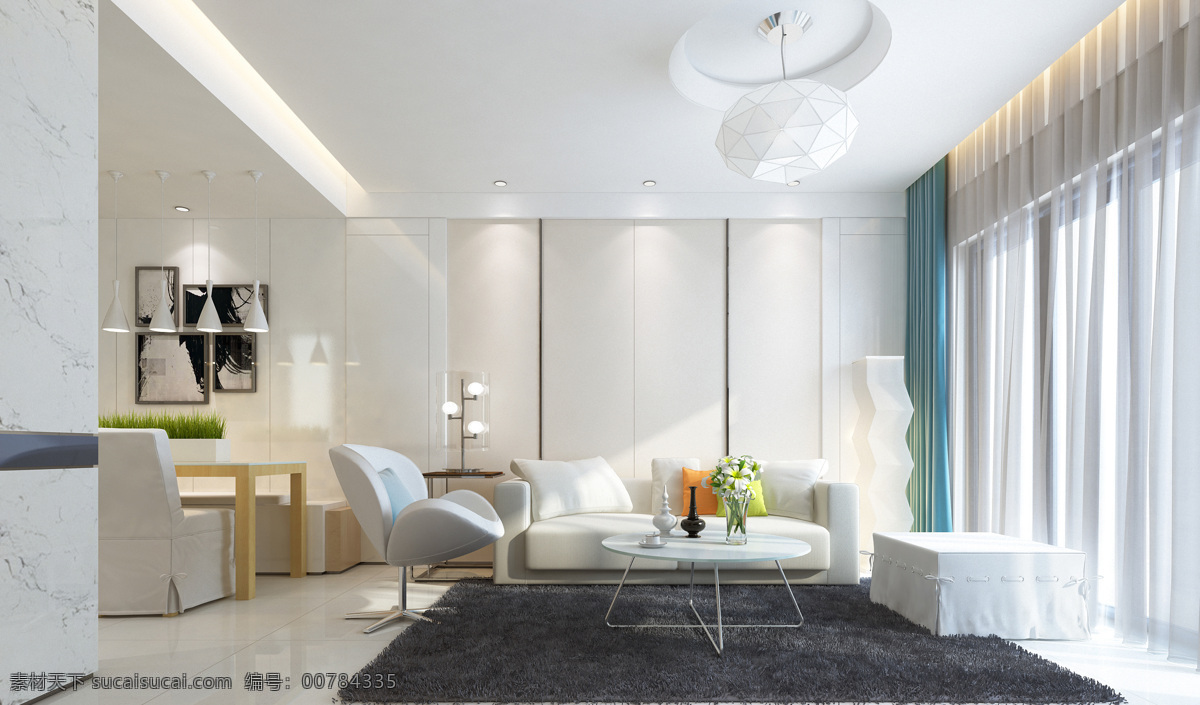 简约 白色 清新 客厅 设计图 浅色 沙发背景 灰色