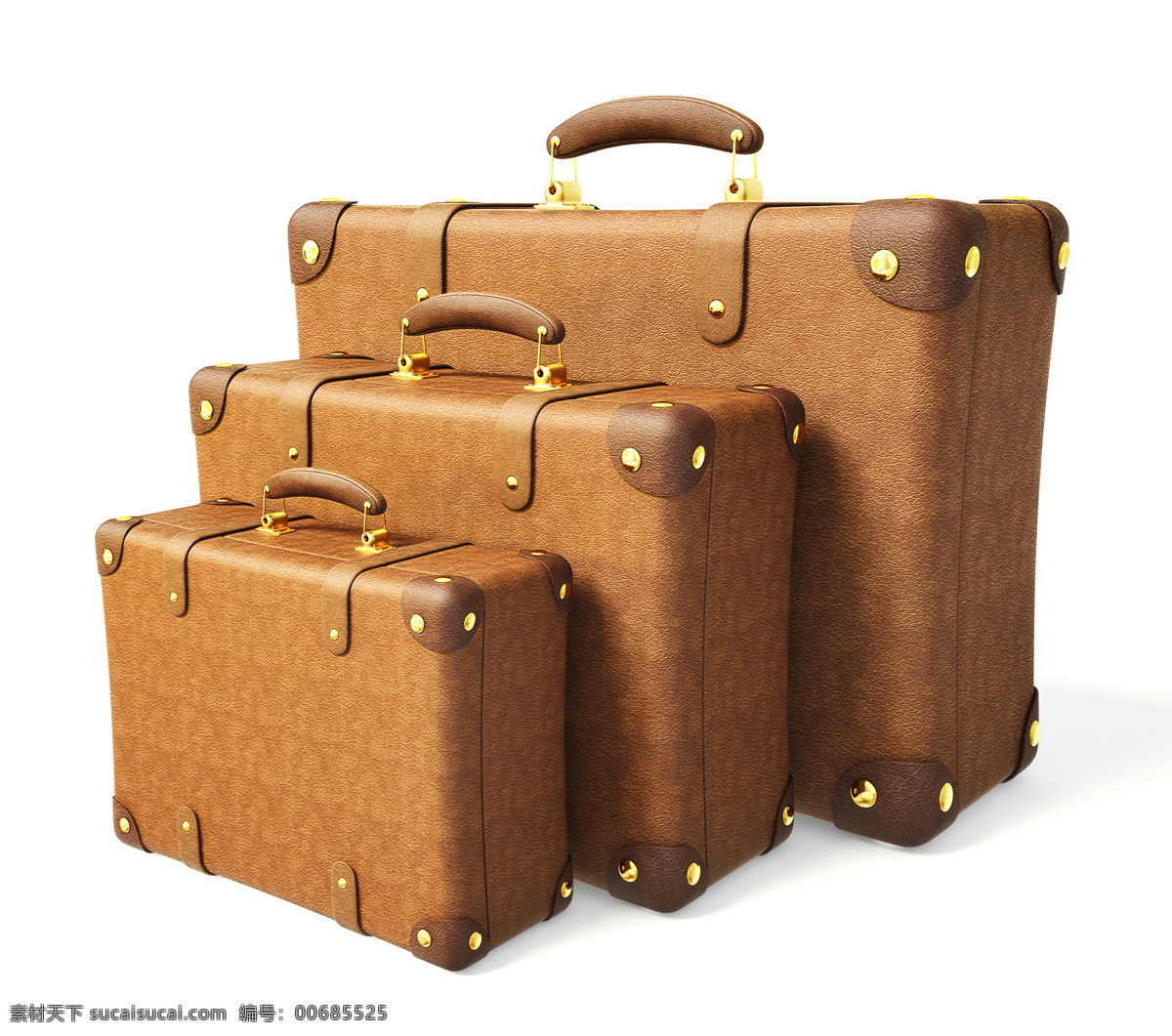 三个 不 同型号 行李箱 旅行箱 型号 旅游 旅行 其他类别 环境家居 白色