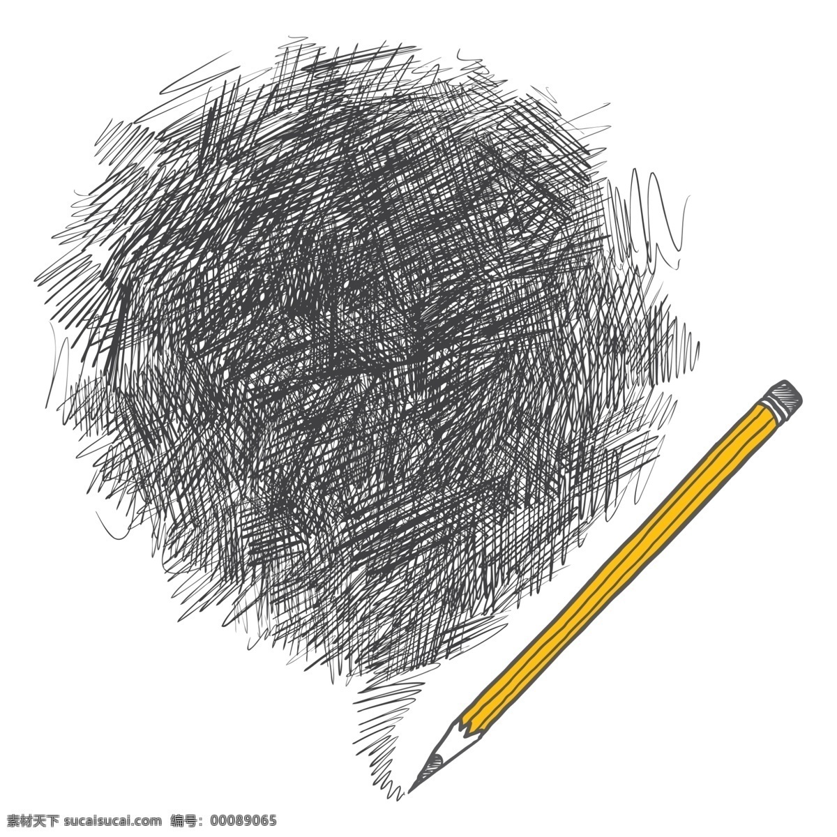 铅笔创意 铅笔涂鸦 涂鸦 创意 感叹号 彩色铅笔 铅笔 卡通铅笔 创意铅笔 卡通彩色铅笔 彩色 美术绘画 卡通 铅笔头 绘图笔 彩笔 画笔 文具 学习办公 学习用品 办公用品 蓝色铅笔 生活百科 手绘 白色背景 背景分层 分层