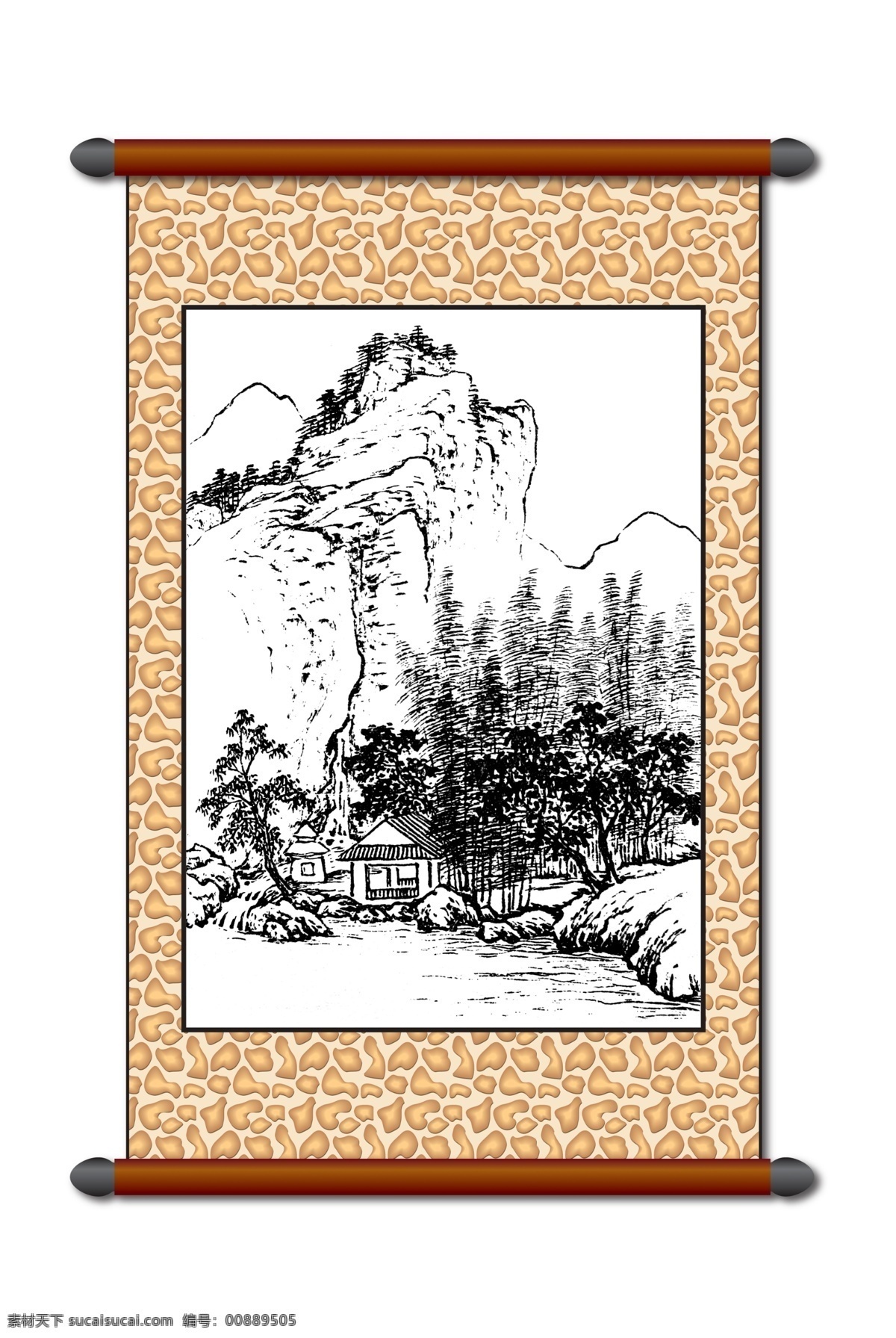 分层 白描 版画风景 传统画 风景 风景画 工笔 古画 模板下载 白描风景 山水画 古建筑 线描 美术 黑白稿 卷轴画 挂画 中国风 艺术画 文化艺术 绘画书法 设计图库 源文件 家居装饰素材 山水风景画