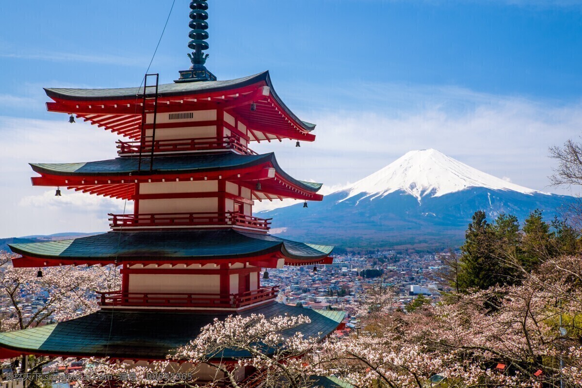 日本风光图片 日本 富士山 雪山 日本自由行 日本富士山 富士山日本 日本雪山 樱花 旅游摄影