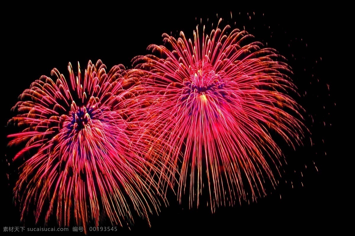 烟花夜空 烟花 夜空 节日 庆典 喜庆 黑色