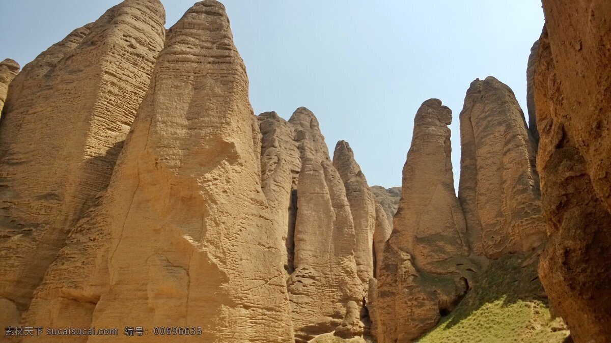 甘肃 景泰 黄河石林 石林风光 西部 自然景观 自然风景