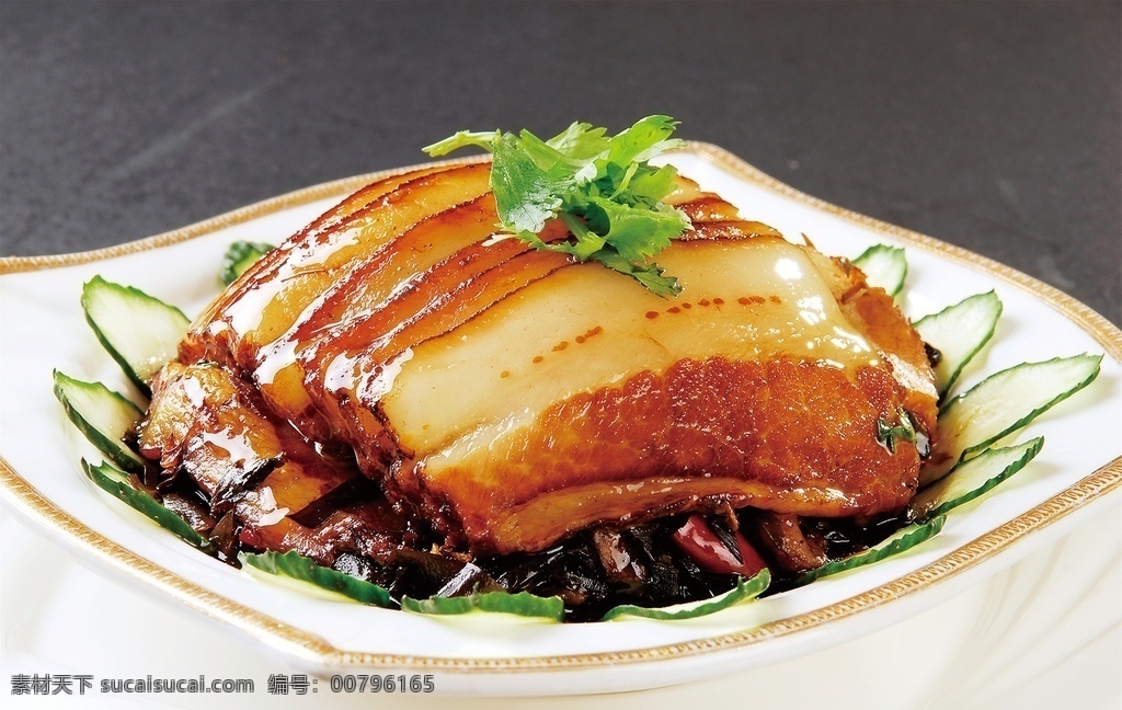 传统海带扣肉 美食 传统美食 餐饮美食 高清菜谱用图