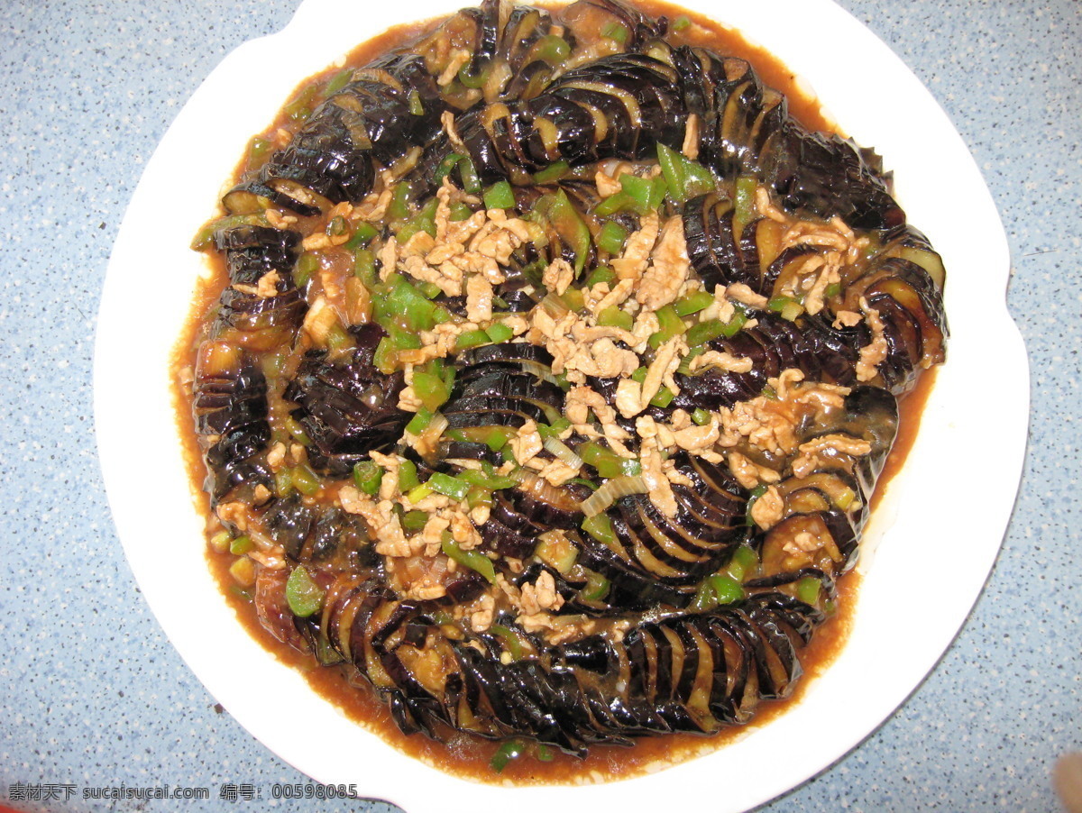 酱扒茄子 酱扒 茄子 大众菜品 传统美食 餐饮美食