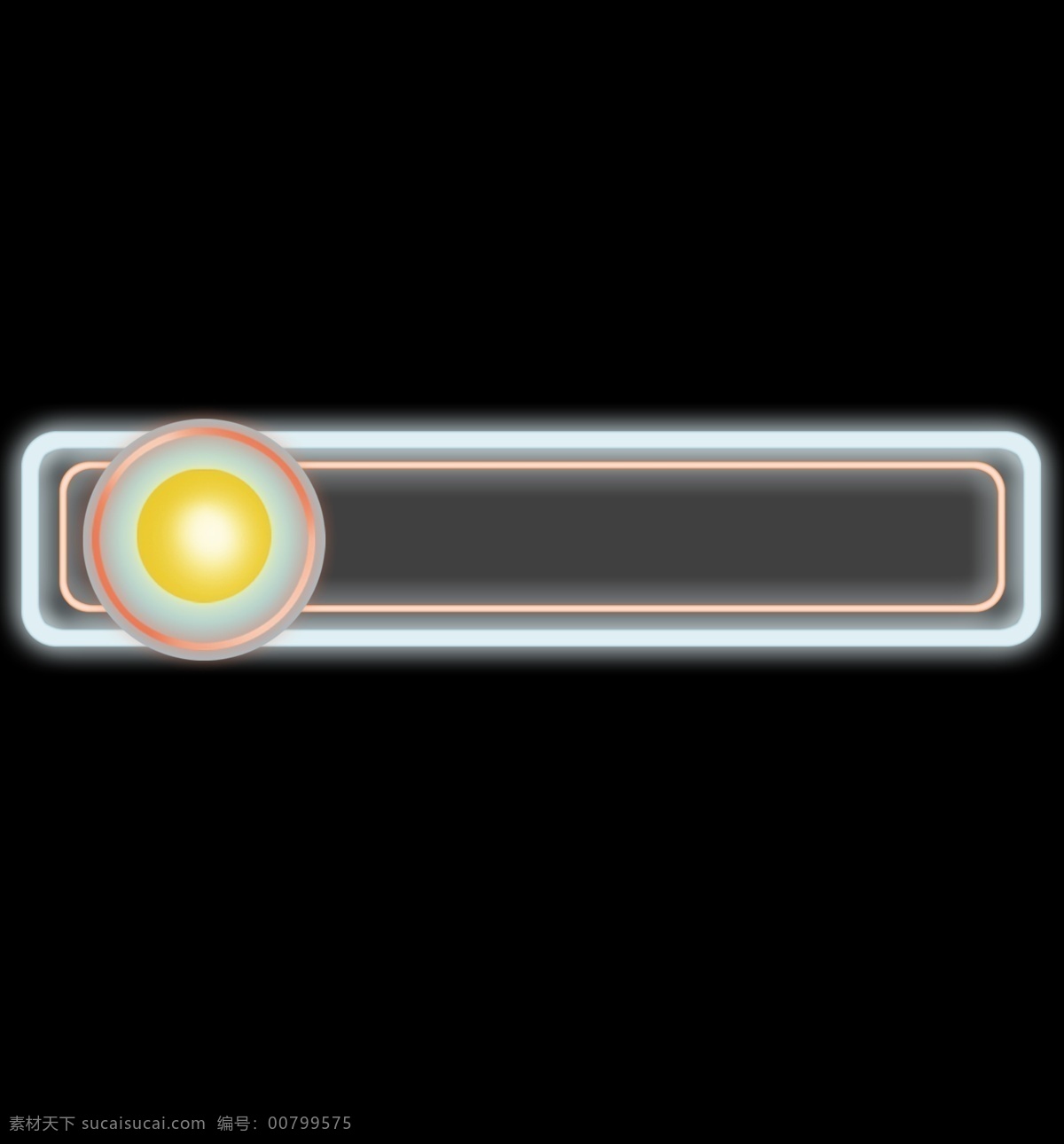 长条 光 感 文字 框 暗色 科技 提示 科技感文字框 发光 标题 感光 文字框