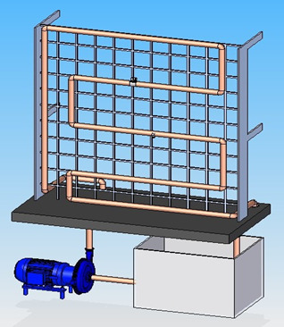 离心泵 试验台 机械设计 3d模型素材 电器模型