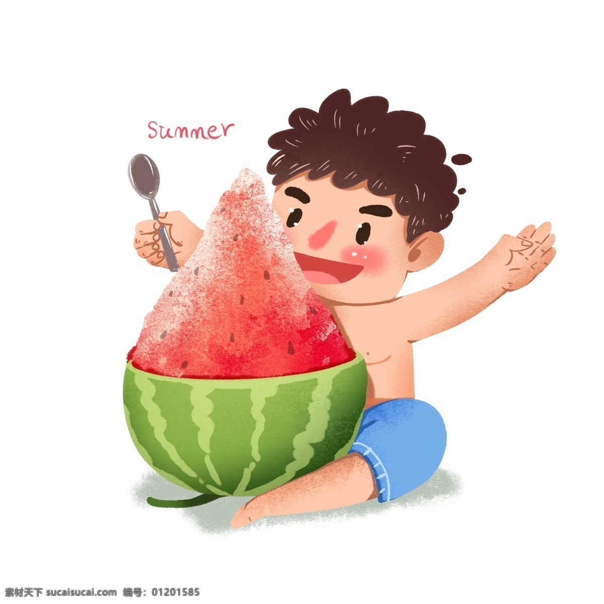 夏天 西瓜 卡通 创意 元素 清凉 榨汁机 吃西瓜 冲浪 幼儿园 沙冰 冰沙 西瓜沙冰 西瓜帽子 冰块儿 薄荷叶 游泳 少儿班 暑期班 暑假 立夏 夏至 沙滩 敷面膜 保养 晒太阳