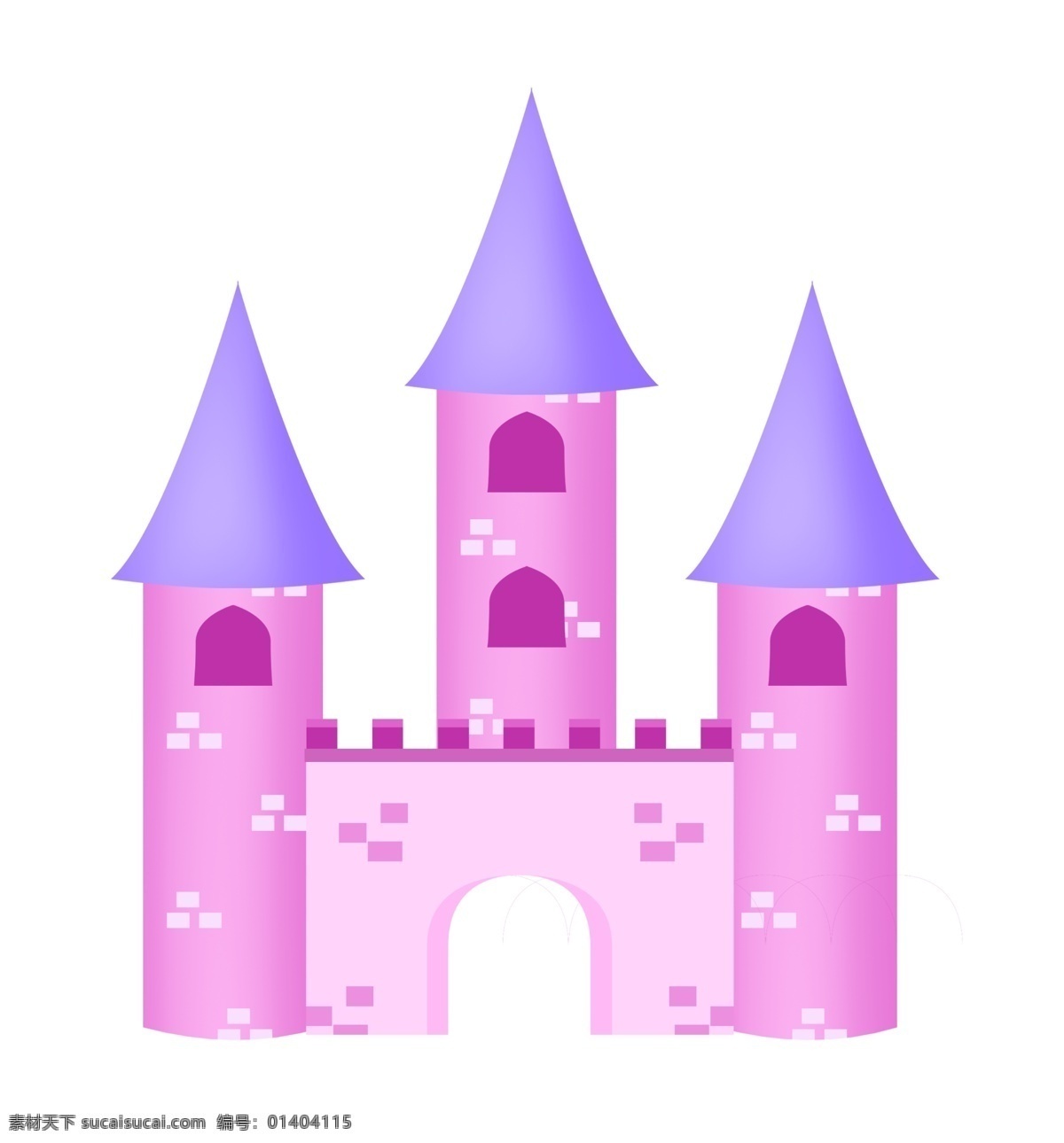 粉色 建筑 城堡 插画 粉色的城堡 卡通插画 建筑插画 城堡插画 异域风情 城堡建筑 粉色的建筑