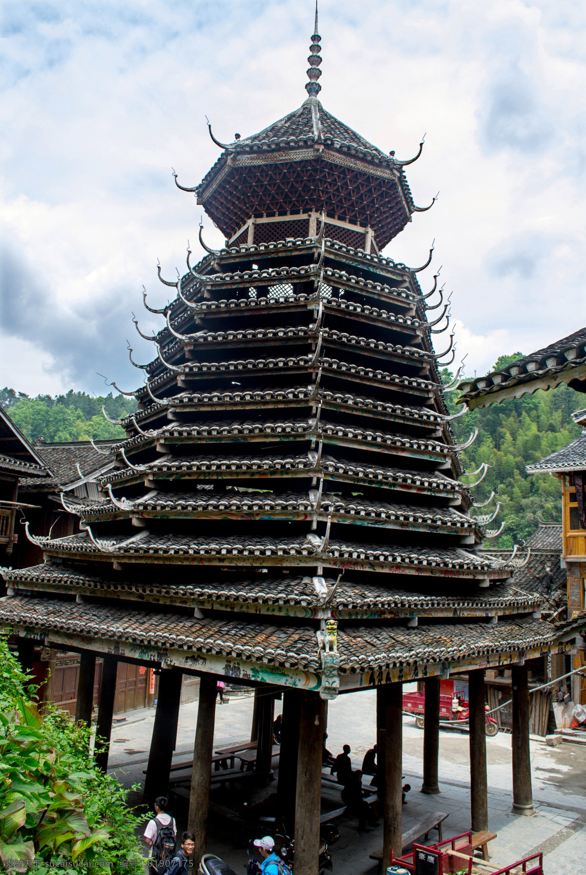 黔东南 肇兴 侗寨 贵州 肇兴侗寨 侗寨大歌 侗寨歌舞 侗寨建筑 旅游摄影 国内旅游