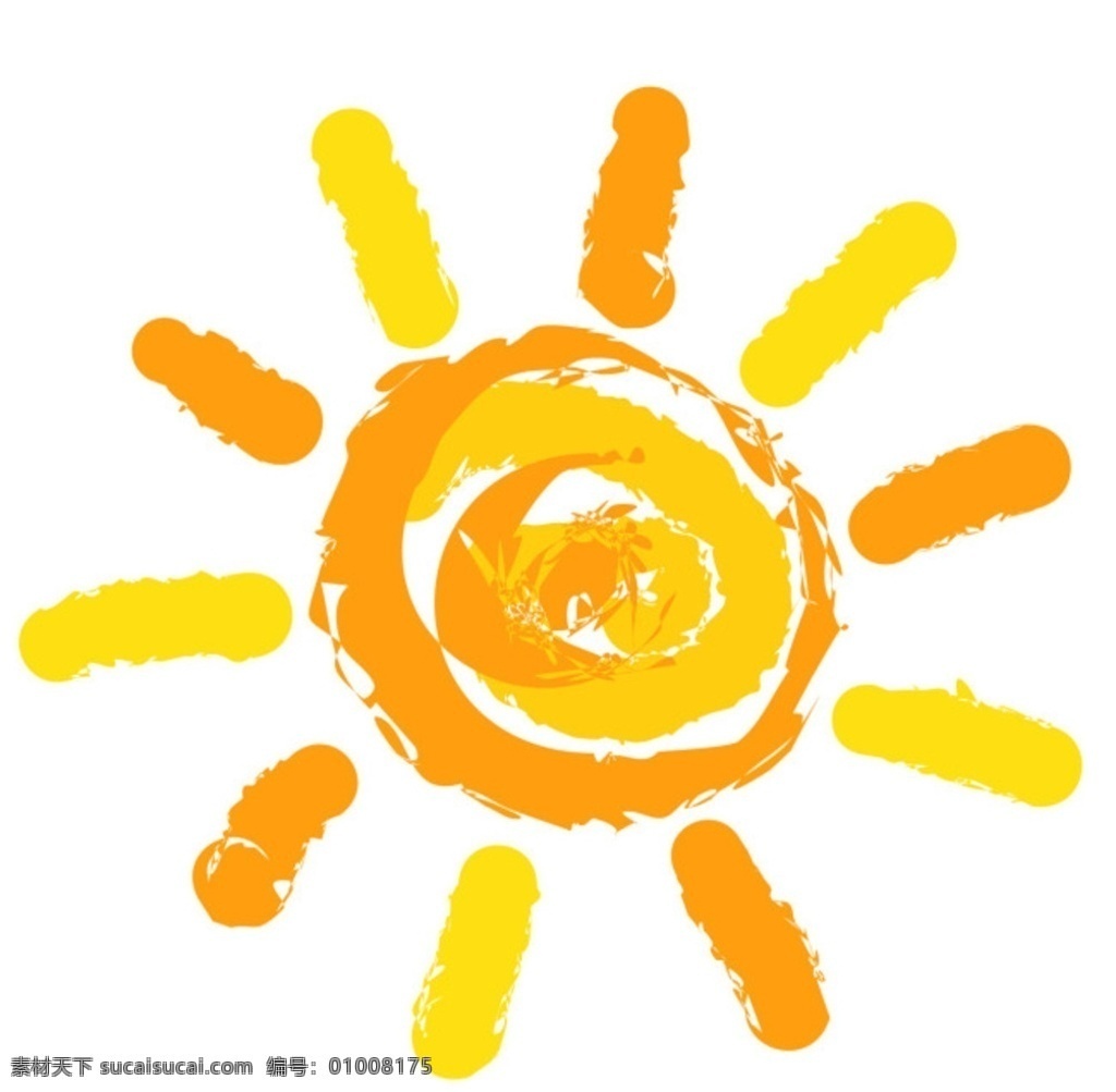 卡通太阳图案 卡通设计 矢量素材 太阳 卡通 可爱太阳 免费卡通 矢量