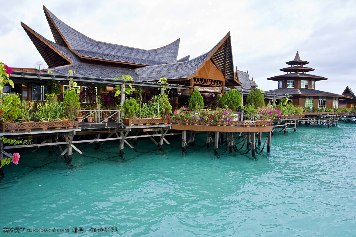 沙巴 海景 風 光 国外旅游 海水 旅游摄影 植物 沙巴海景風光 度假小屋 建築 馬來西亞 风景 生活 旅游餐饮