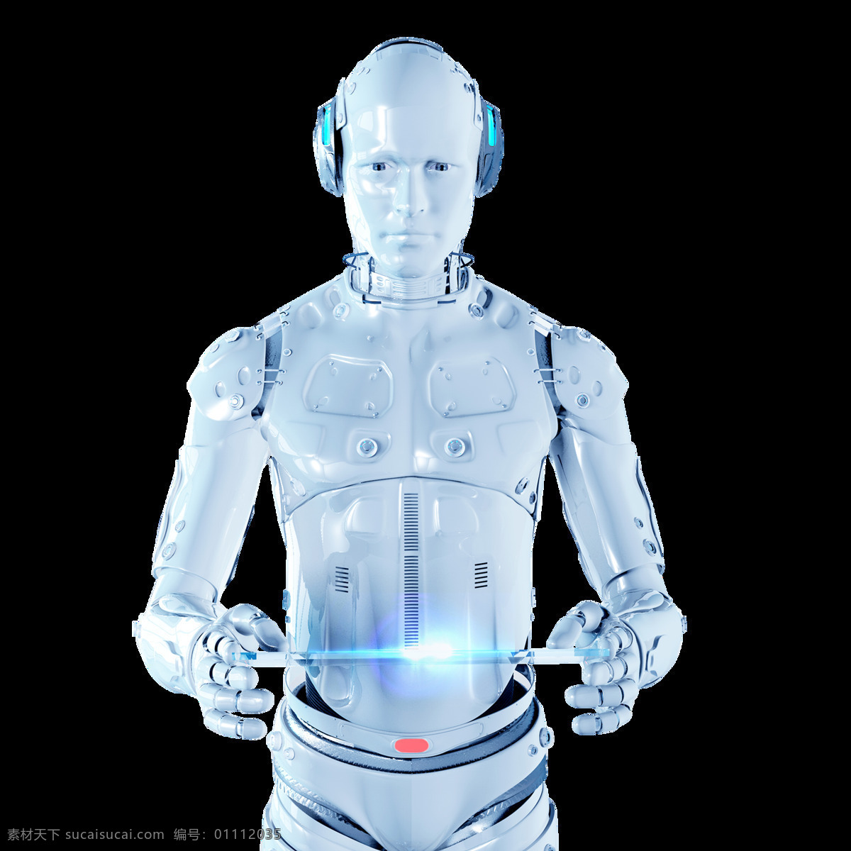 机器人 未来 科技 海报 png格式