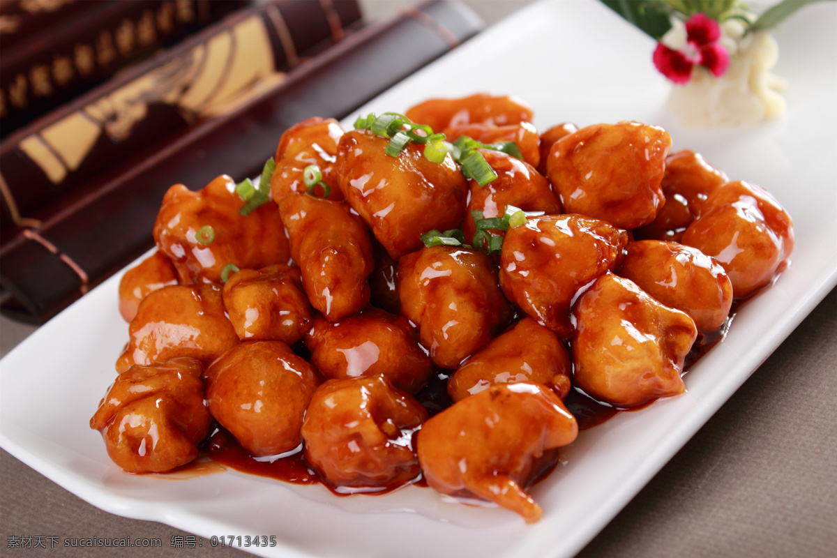 糖醋里脊 美食 传统美食 餐饮美食 高清菜谱用图