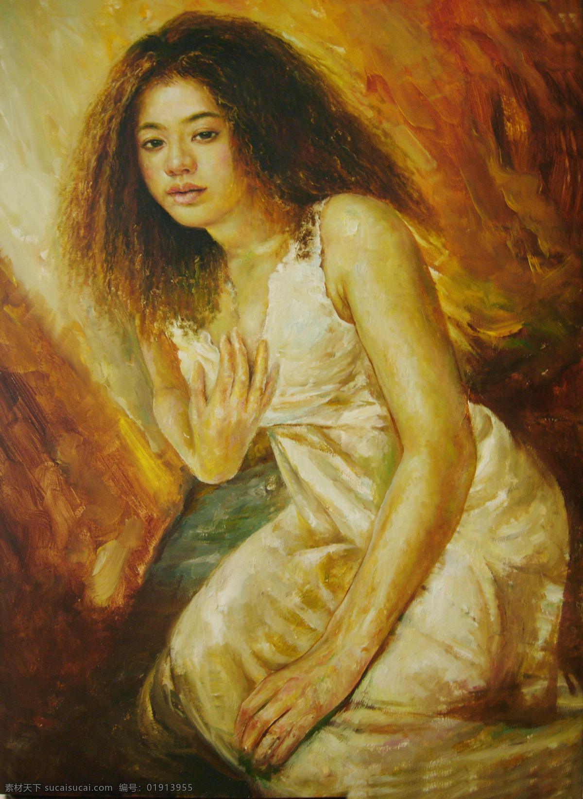 美女 油画 名画 艺术 绘画 文化艺术 艺术品 世界名画 书画文字