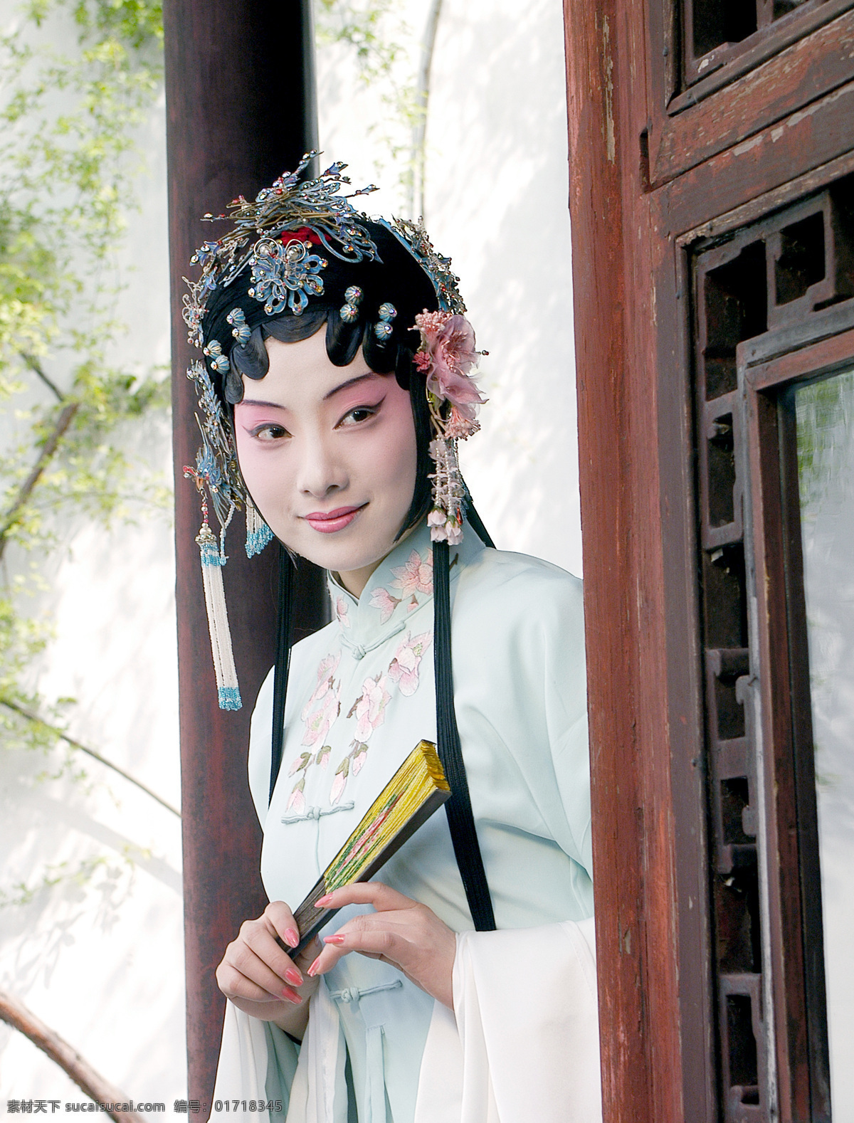 戏曲花旦 戏曲 花旦 牡丹亭 昆曲 青春版 职业人物 人物图库