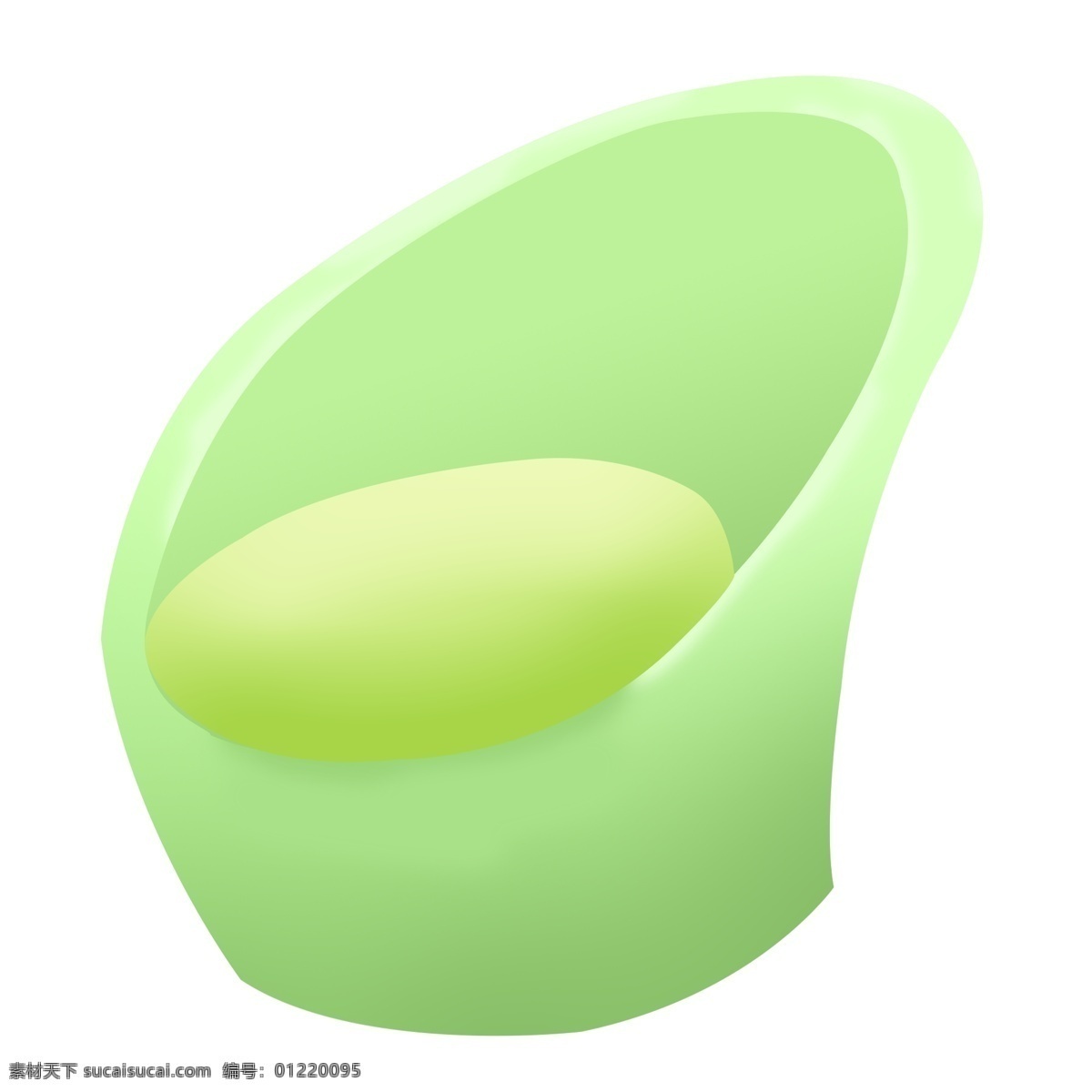 绿色 椅子 沙发 插画 绿色的椅子 卡通插画 椅子插画 家具插画 座椅插画 木质椅子 绿色的沙发